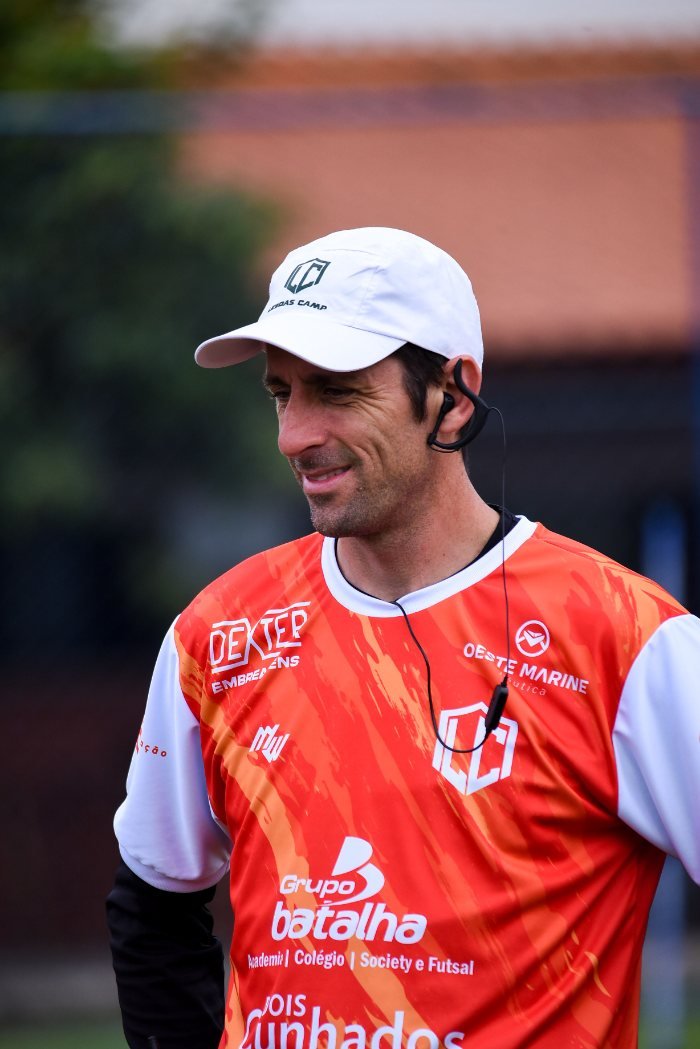 André Petroni, ex-jogador presente no Lendas Camp