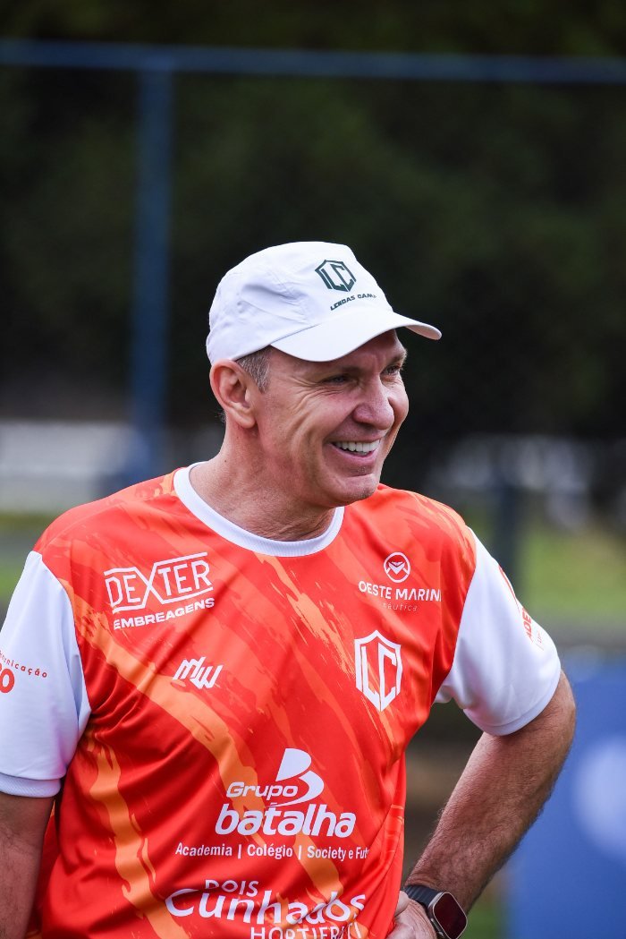 Velloso, ex-goleiro presente no Lendas Camp